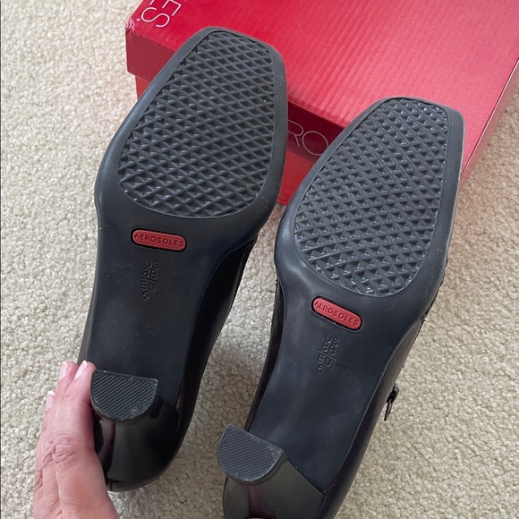 AEROSOLES Chocolate Heeled Boots - Picture 4 of 16